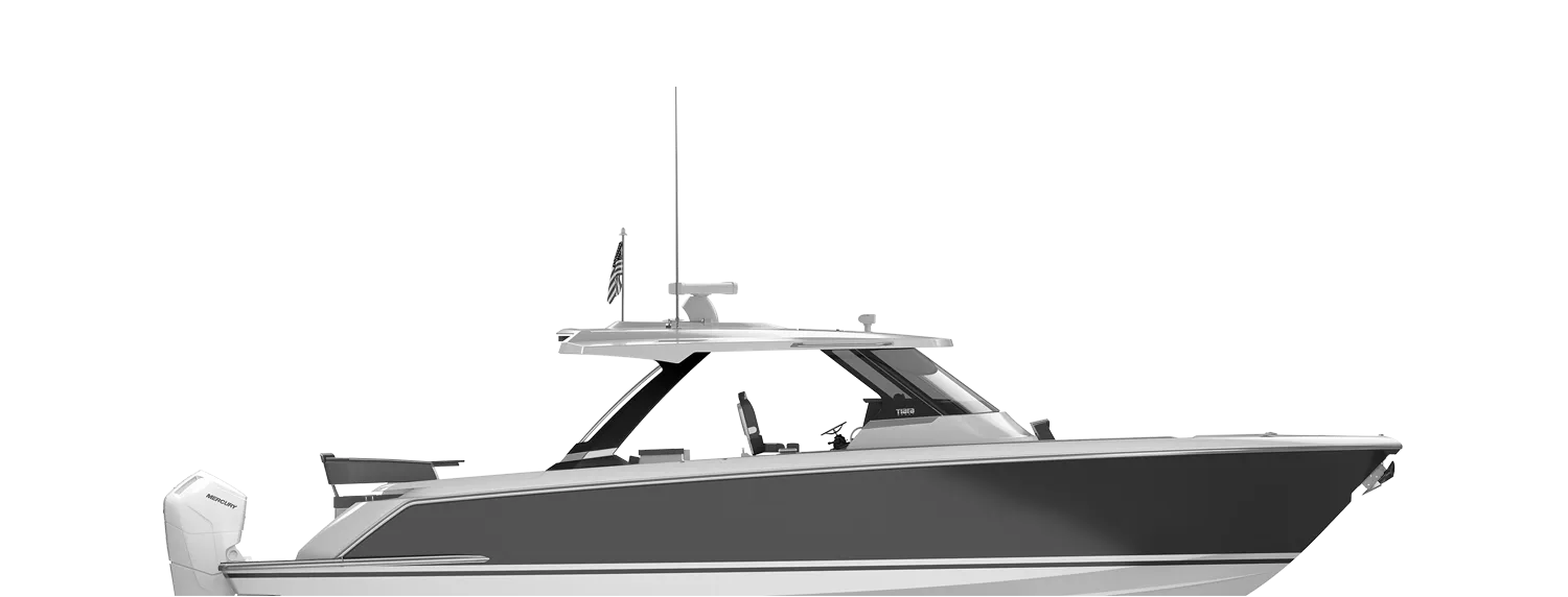 43 LS Boat Icon Side Profile