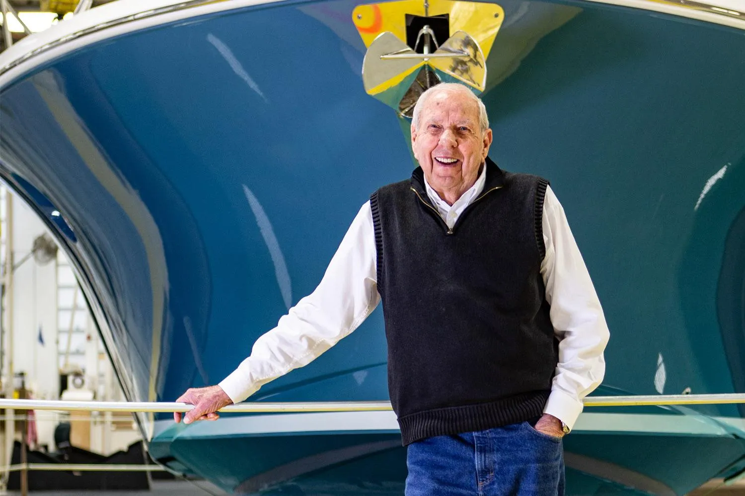Chairman Leon Slikkers Retires After 75 Years | Tiara Yachts