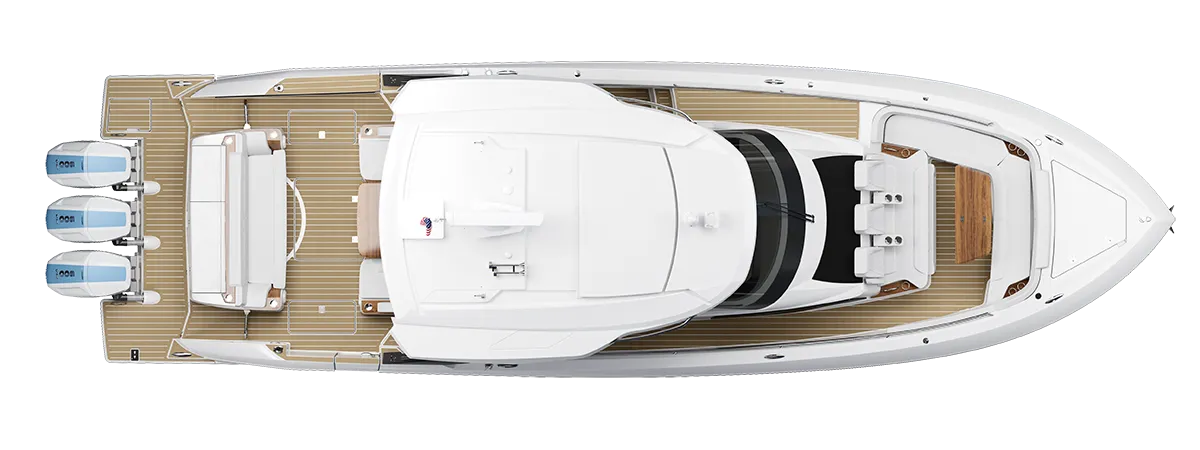 46 LS Plan View with Buffet Lounge Module