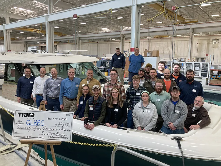 Tiara Yachts Supports Great Lakes Boat Building School | Tiara Yachts