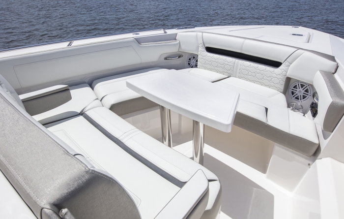 Tiara Yachts 34 LS | Forward Bow FRP Table