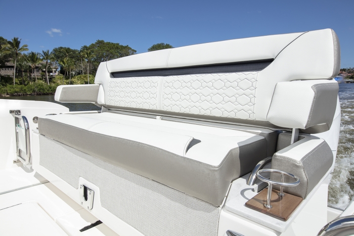 Tiara Yachts 34 LS | Standard Upholstery: Carbon