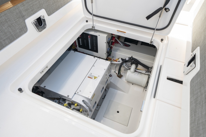 Tiara Yachts 34 LS | Mechanical Access Hatch