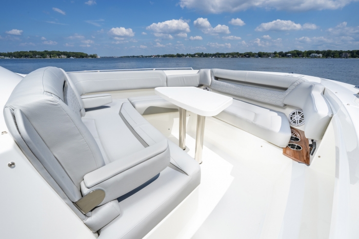 Tiara Yachts 38 LS | Signature Upholstery Package: Seacliff Grey