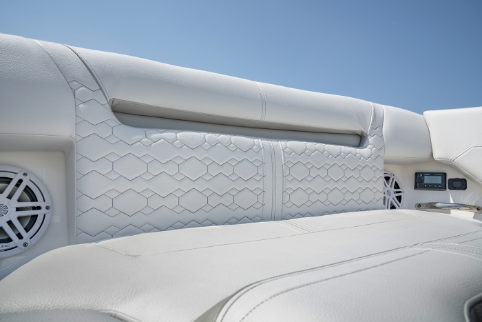 Tiara Yachts 43 LS | Signature Upholstery Package: Sea Cliff Grey