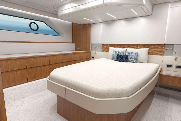 Tiara Yachts EX 60 | Owner's Stateroom