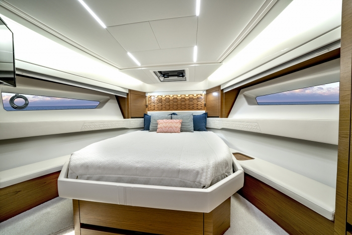 Tiara Yachts 48 LE | Owner Stateroom with Queen Berth