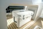 43 LS dedicated storage for Tiara Yachts branded Yeti cooler