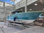 The entire boat is buffed and polished