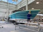 Once polishing is complete, your boat will move to the shipping bay